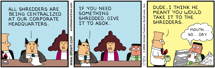 Dilbert Cartoon